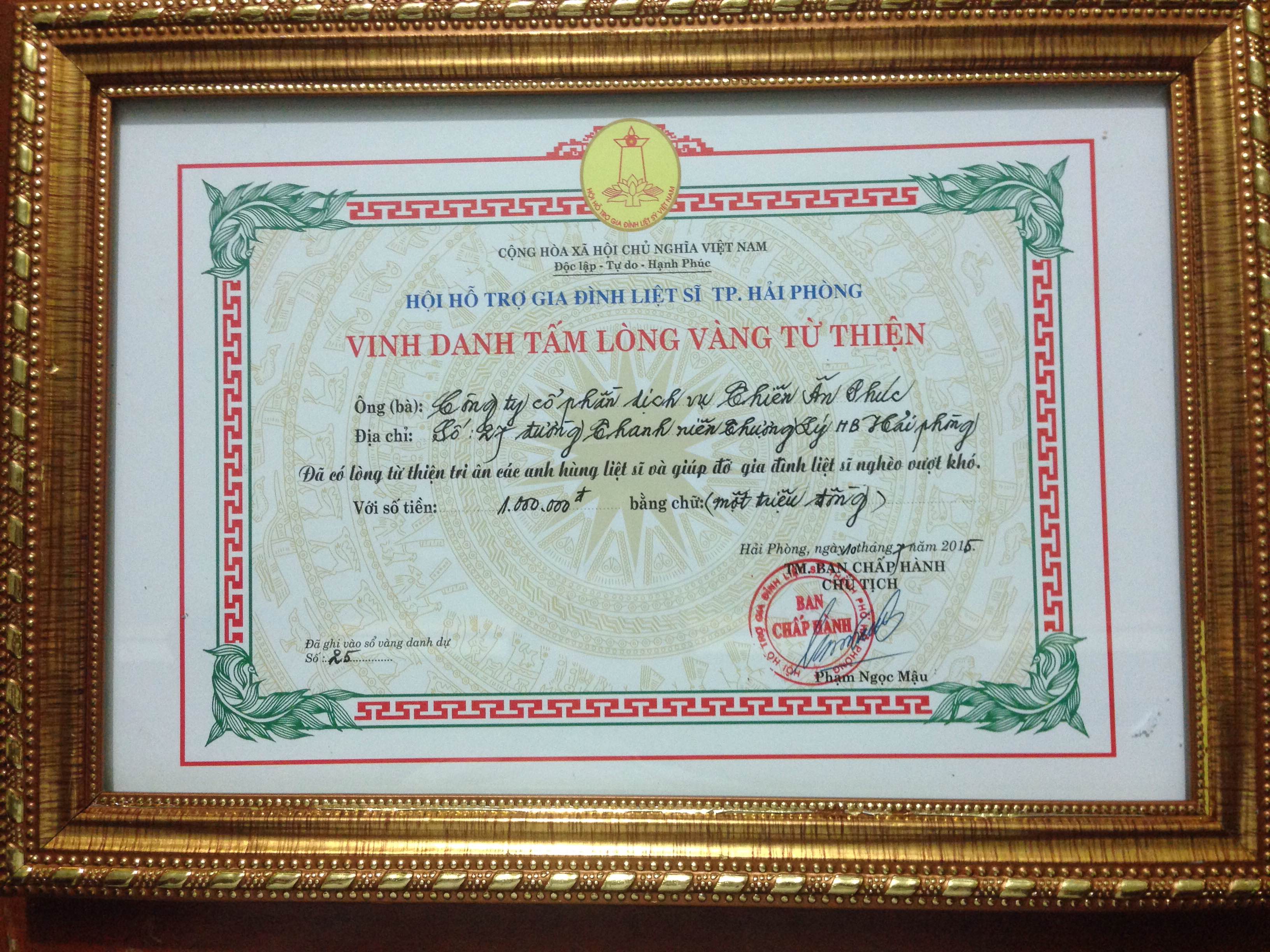 Công tác từ thiện